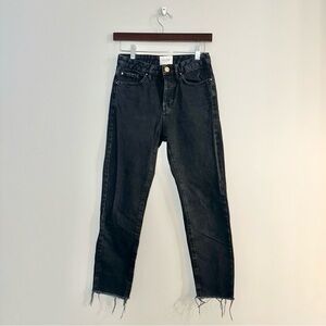 Sezane Black Ankle & Cropped Jeans